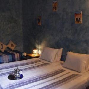 Riad Azenzer   Room Chefchaouen 3 pers marrakech