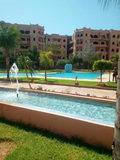 2 bedrooms appartement with shared pool furnished terrace and wifi at Marrakech - image 15